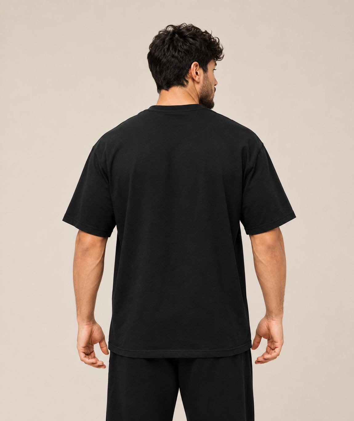 Oversized Baki Hanma Embroidered Tshirt – Comfort & Style